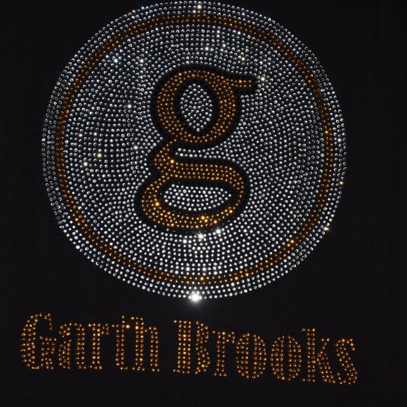 Garth Brooks rhinestone bling sleeveless tank  XS S M L XL XXL 1X 2X 3X 4X 5X - Picture 5 of 7